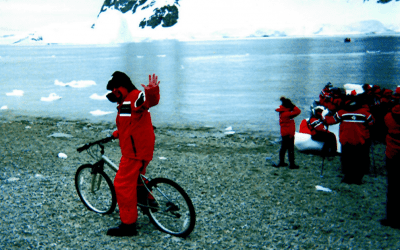 Biking in Antarctica – A Guest’s Dream Come True