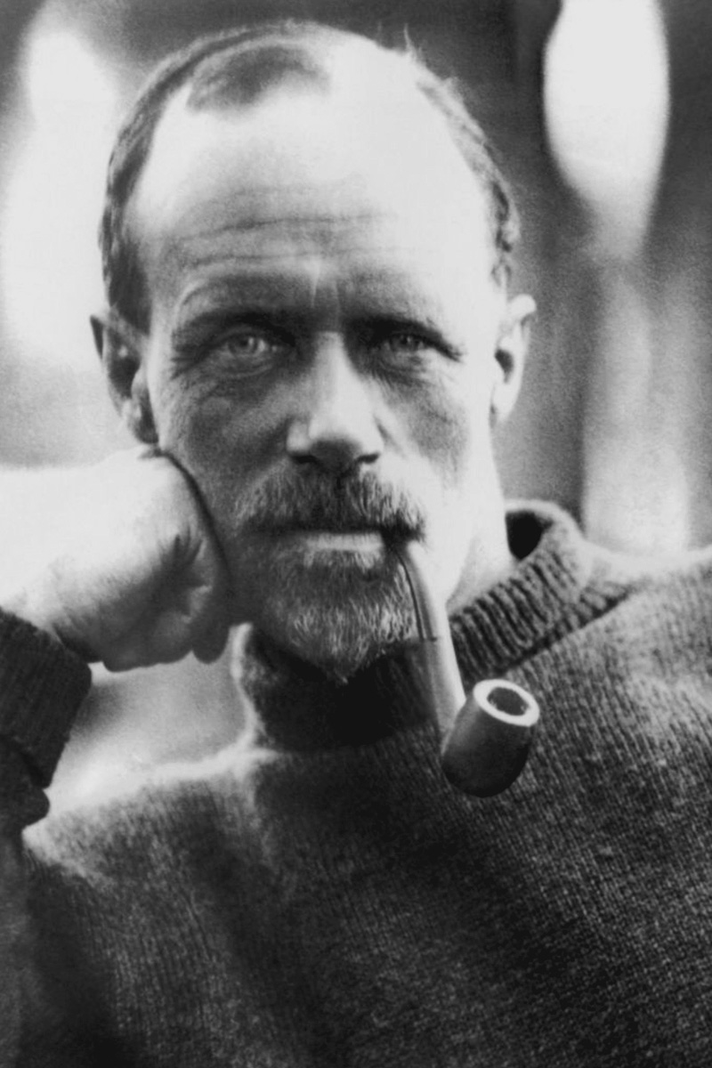 Portrait of English polar explorer Frank Wild