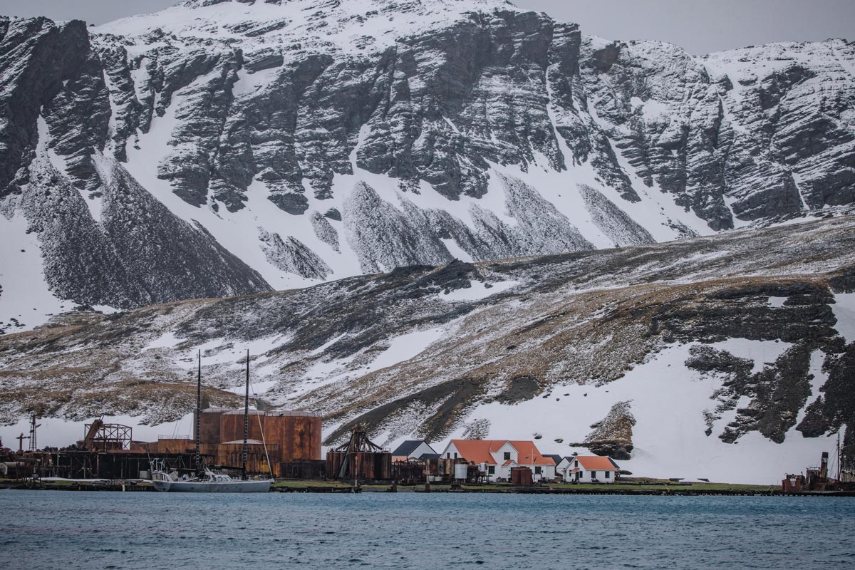 Grytviken, a hamlet on South Georgia , Antarctica
